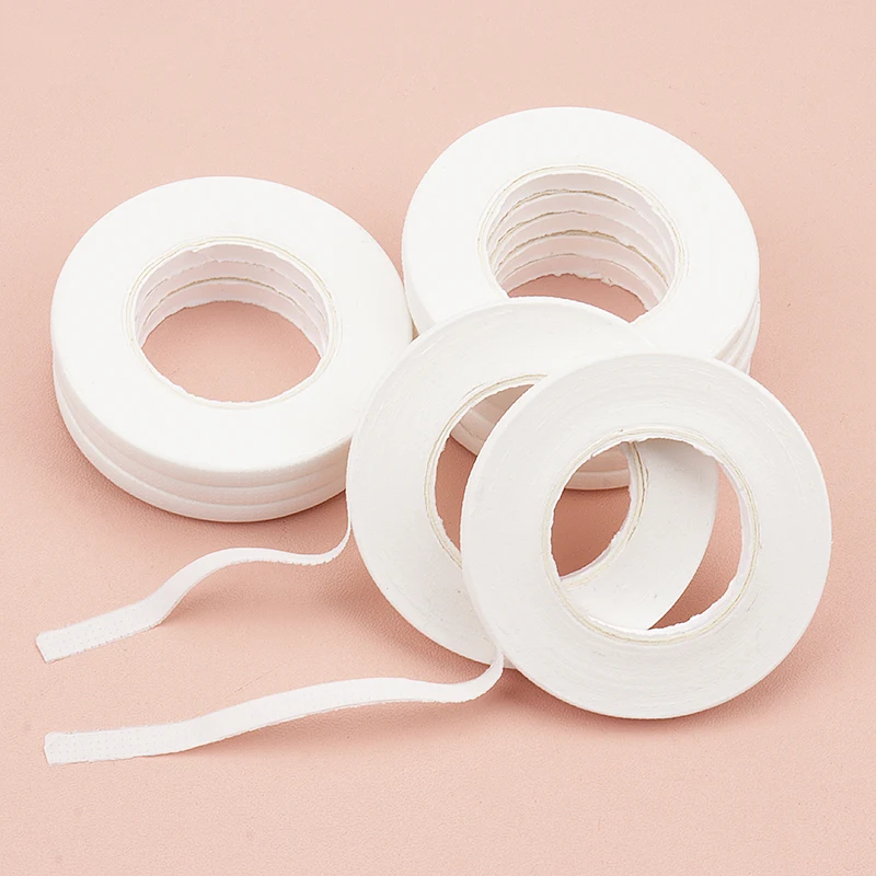 4 mm Width Eyelash Extension Tape 10pcs Makeup Breathable Anti-allergy Easy to Tear Micropore Tapes Professional  Lashes Tools