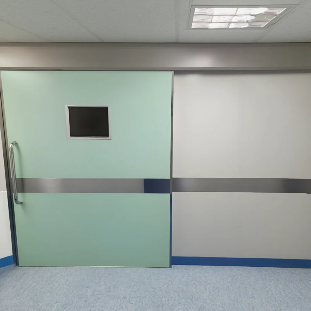 Profession Factory Wholesale Hospital Operations Room Door High-precision Air Tight Automatic Hermetic Sliding Door