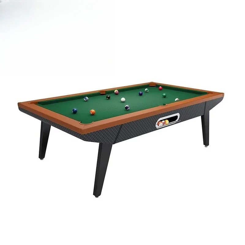 Light luxury high-end solid wood creative standard pool table villa large flat floor entertainment club designer high-end table