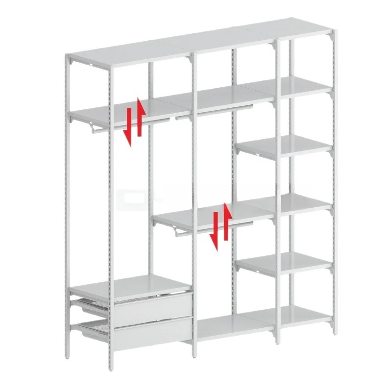 

Напольная комбинированная вешалка от пола до потолка, простая, для дома, с выдвижным ящиком, для гардеробной, для демонстрации одежды