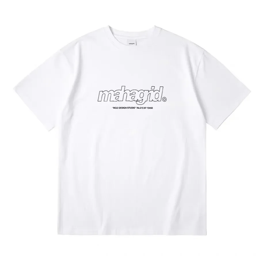 

Корейская модная брендовая футболка Mahagrid MGD с короткими рукавами Straykids для мужчин и женщин с одинаковыми короткими рукавами оптом