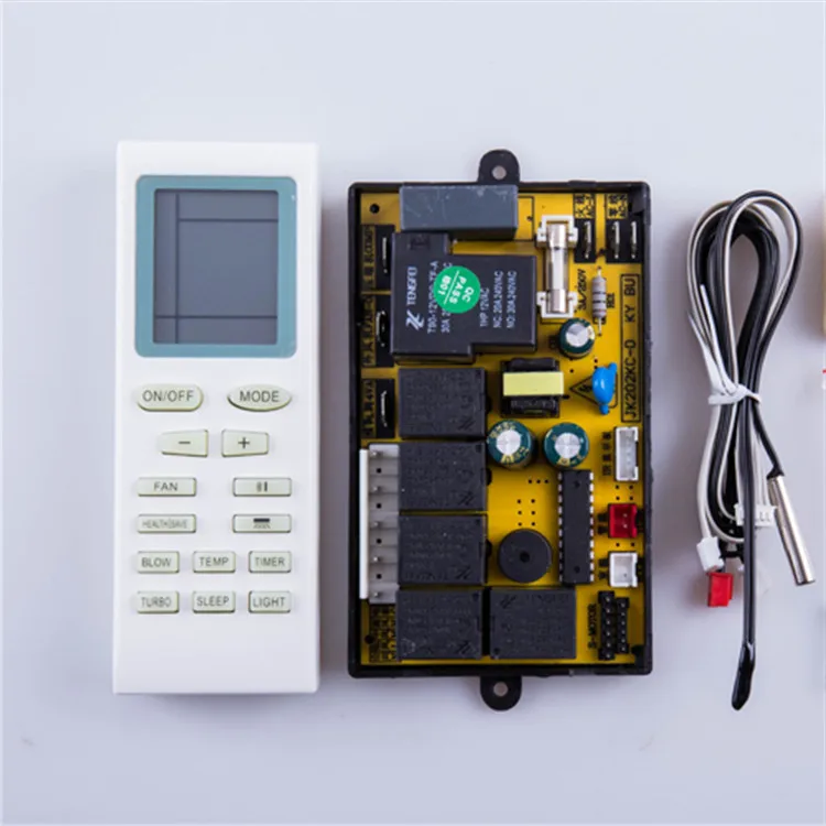 Placa base de aire acondicionado, pantalla de temperatura, placa universal de aire acondicionado, control electrónico de 3 velocidades, calefacción de refrigeración