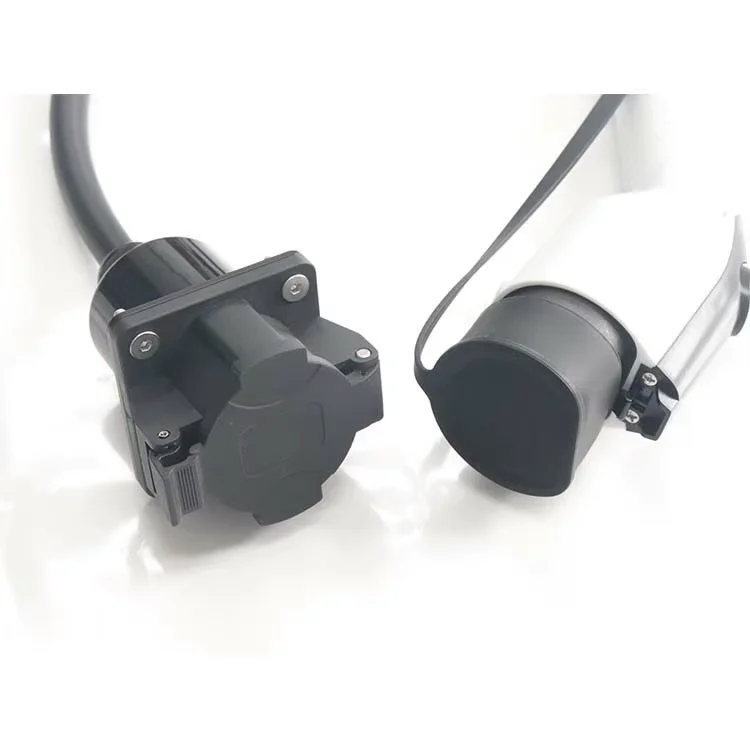 Véhicule électrique unique 32 ampères 1 phase chargeur de voiture ca T1-Gb Ev adaptateur de charge de voiture