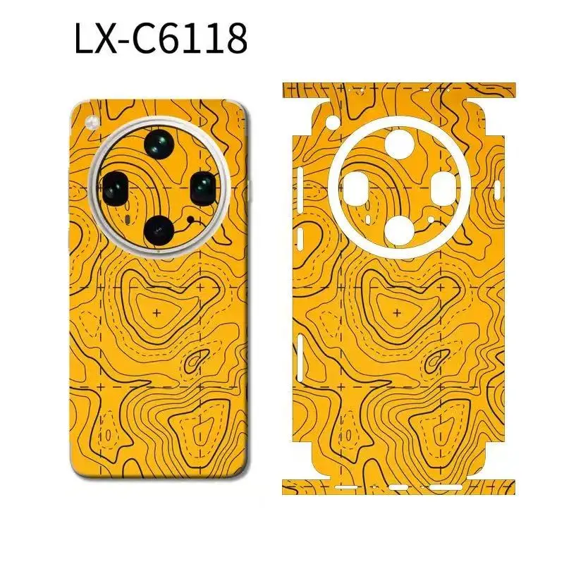 ملصق الجلد ل ممن لهم البحث X9/X8PRO /X8 /X8S /X7/X7 الترا الشارات الخلفي غطاء الفيلم حامي الشاشة التفاف رقيقة جدا