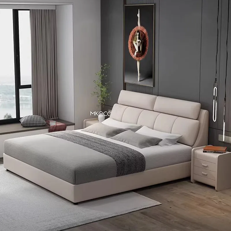 

Modern Bedroom Bed Queen Baby Double Luxury Floor Girls Design Sleeping Princess Bed Mobile Letto Matrimoniale Hotel Furniture