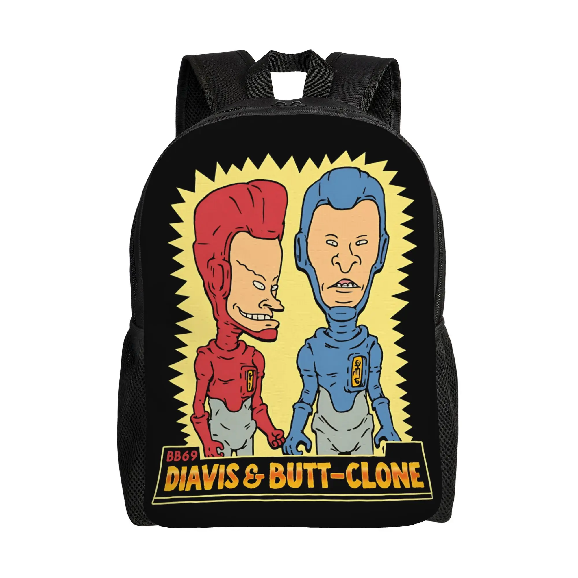 

Рюкзак DIAVIS & BUTT-CLONE Beavis and Butthead для мужчин и женщин, повседневный, студенческий, для походов, путешествий, городской рюкзак, сумка для ноутбука, наплечная сумка для активного отдыха