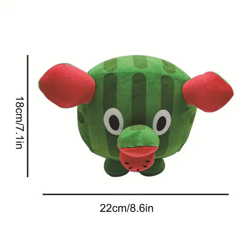 Pet Simulator X Kids Toys Stuffed Animal Titanic Hippomelon Watermelon Doll Toddlers Baby Plush Pillow Boys Girls Birthday Gifts