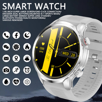 New 1.95-inch Large Screen AI Voice Assistant Bluetooth Call Sports Health Monitoring IP68 Waterproof Multi-function Smart Watch