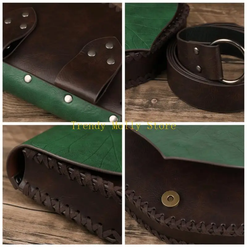 N5KB Torba na monety w stylu nordyckim Średniowieczna konstrukcja Fantasy RPG