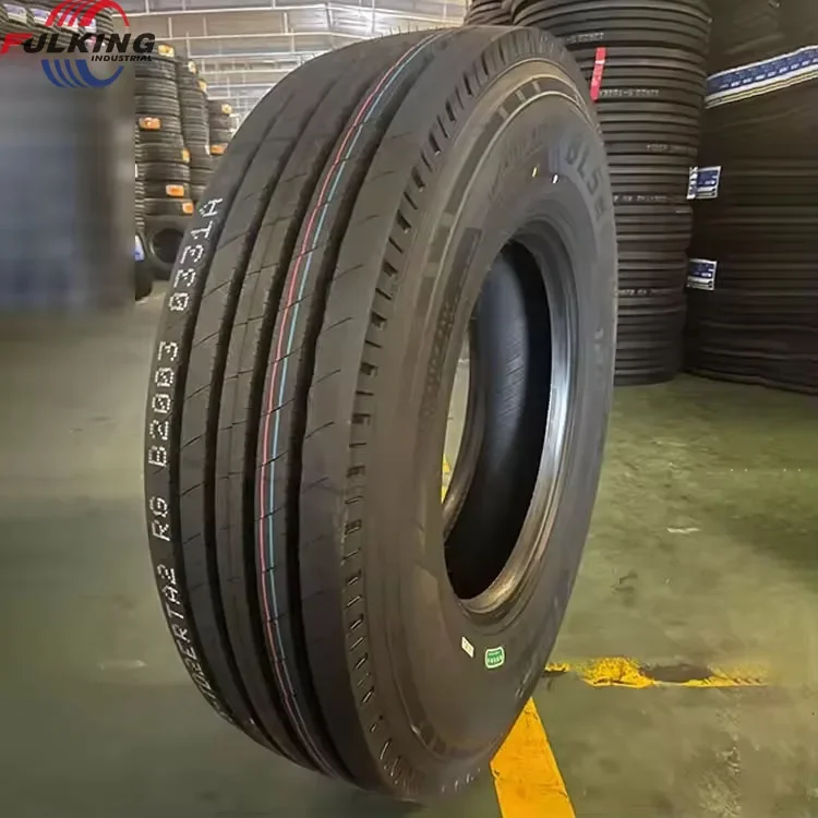 

Steel Radial 12R22.5 BL528 Tire for Cars Trucks Buses Heavy Load Anti-Cutting Includes Inner Tube and Flap