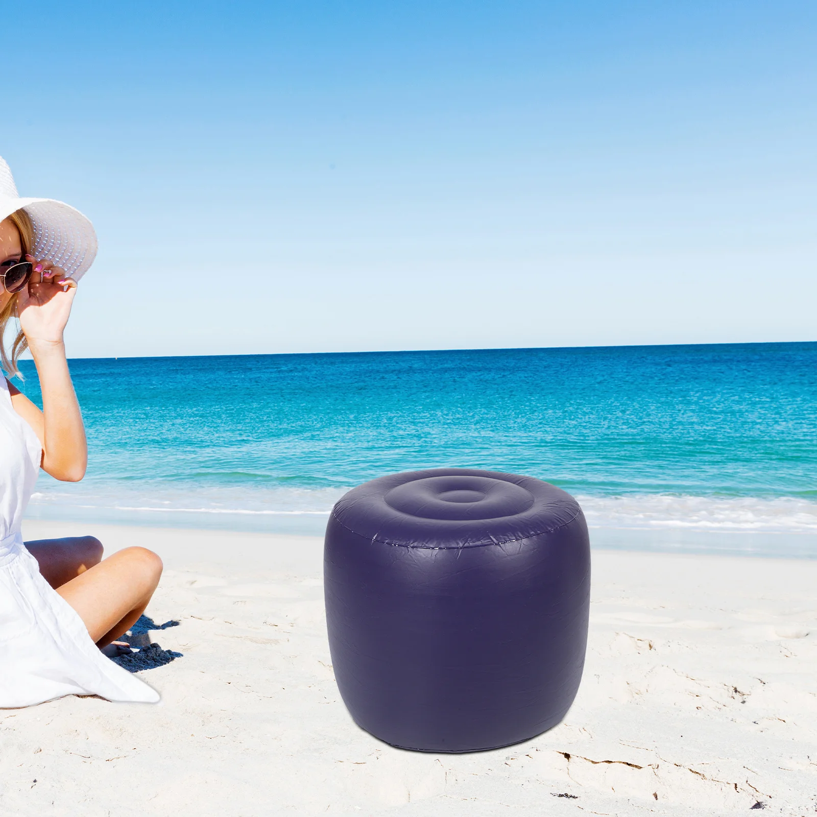 

Universal Inflatable Seat Cushion with for Outdoor Camping Concerts Portable Foldable Comfortable Chair Sofa Stool