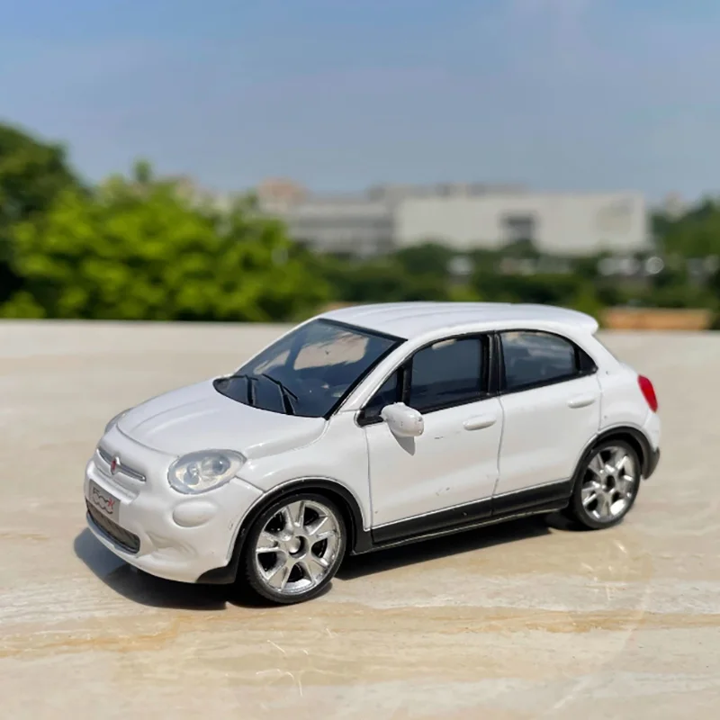 Have Flaws 1:43 Scale Fiat 500X Alloy Car Model Adult Classic Collection Souvenir Display Gift Boy Toy-Paint Flaws