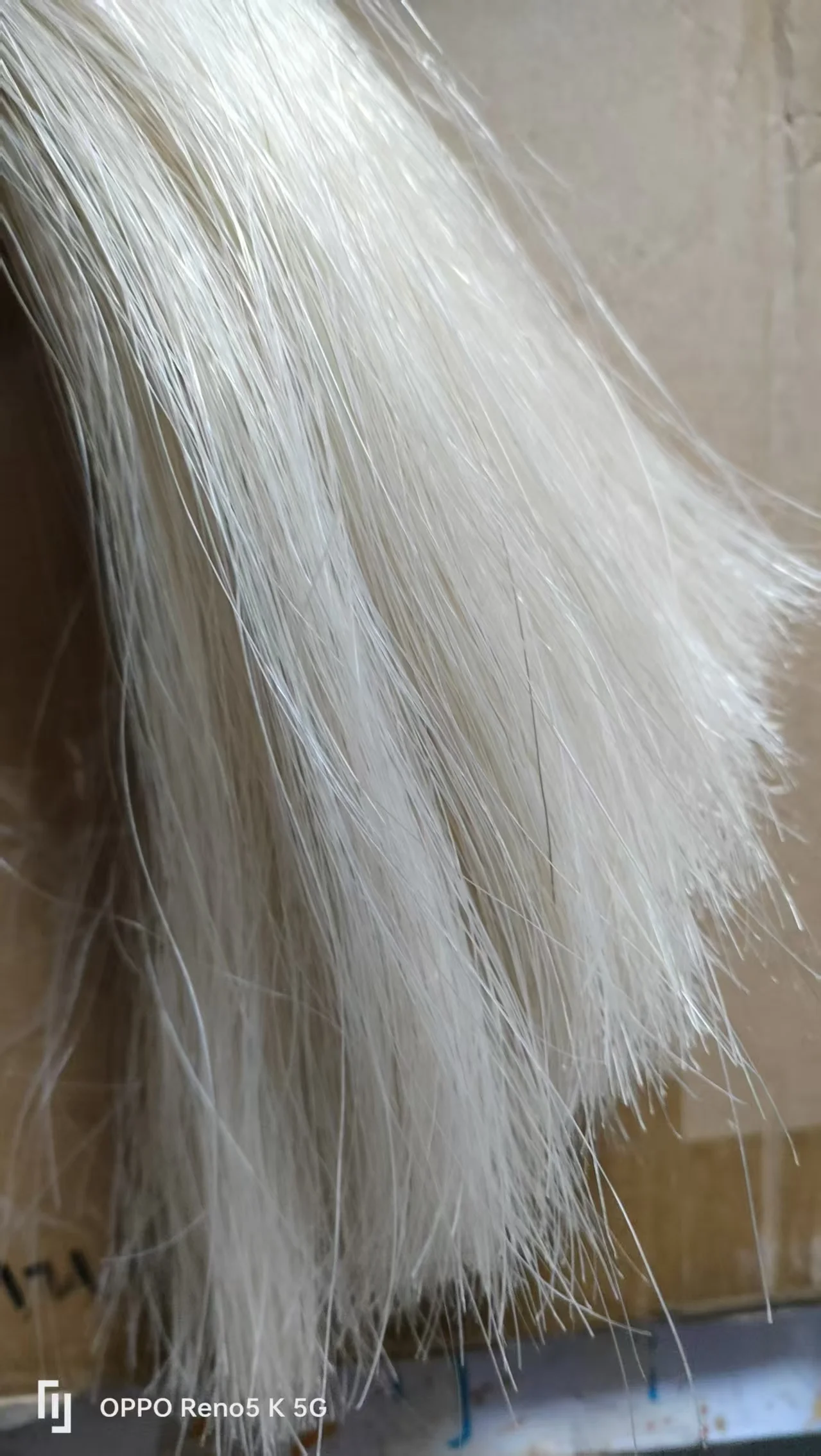 100 Grams High Quality Violin Bow Hair 76 to 78cm Stallion Horse Tail Hair