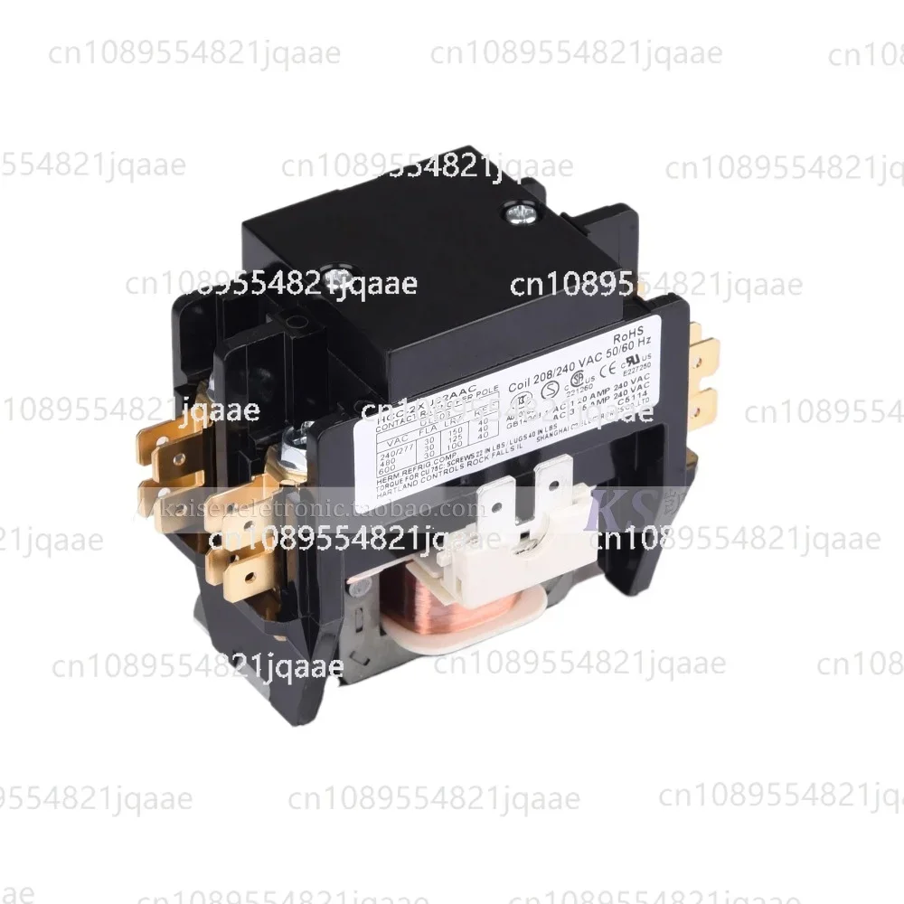 208V-240V 30A HCC-2XU02AAC Bipolar, Bipolar Air Conditioning Heat Pump Ice Machine AC Contactor