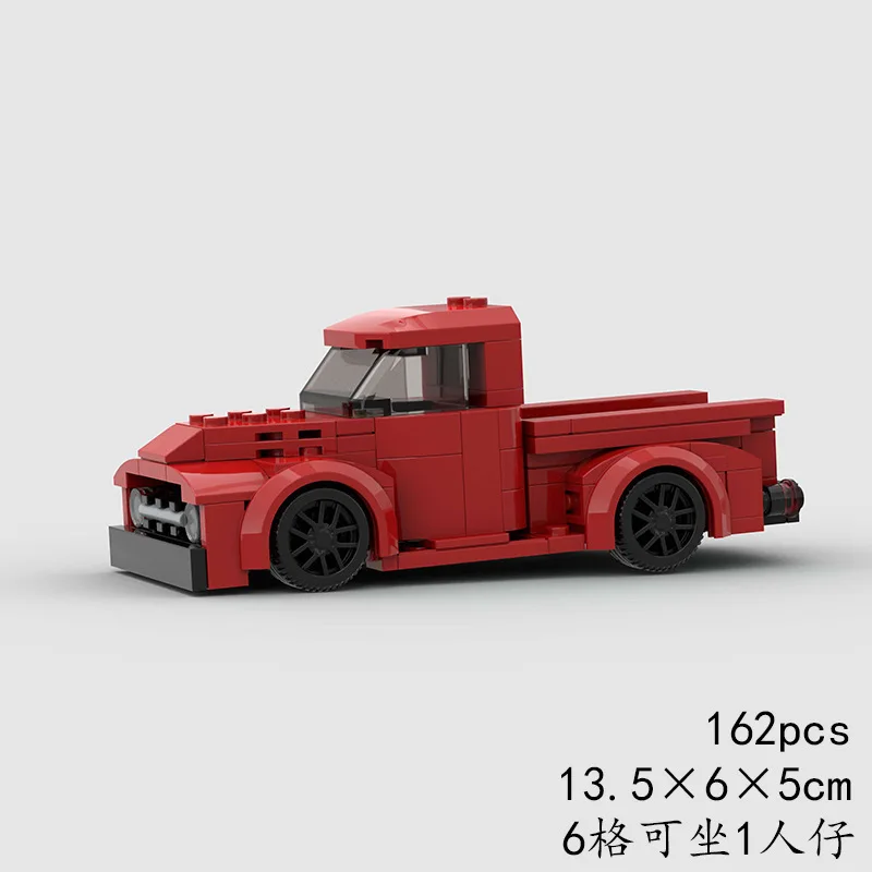 F-250 City Truck Model Moc Off-road pick-up bouwstenen 8-bool kampioen vrachtwagen technologie modulaire blokken