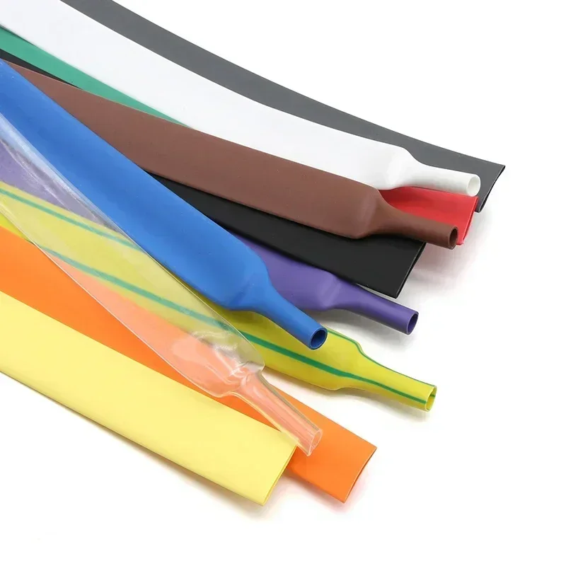 1M 2:1 Heatshrink Tubing Dia45mm 50mm 60mm 70mm 80mm 90mm 100mm 120mm 150mm 180mm Cable Protector Wire Sleeving Wrap Shrink Tube