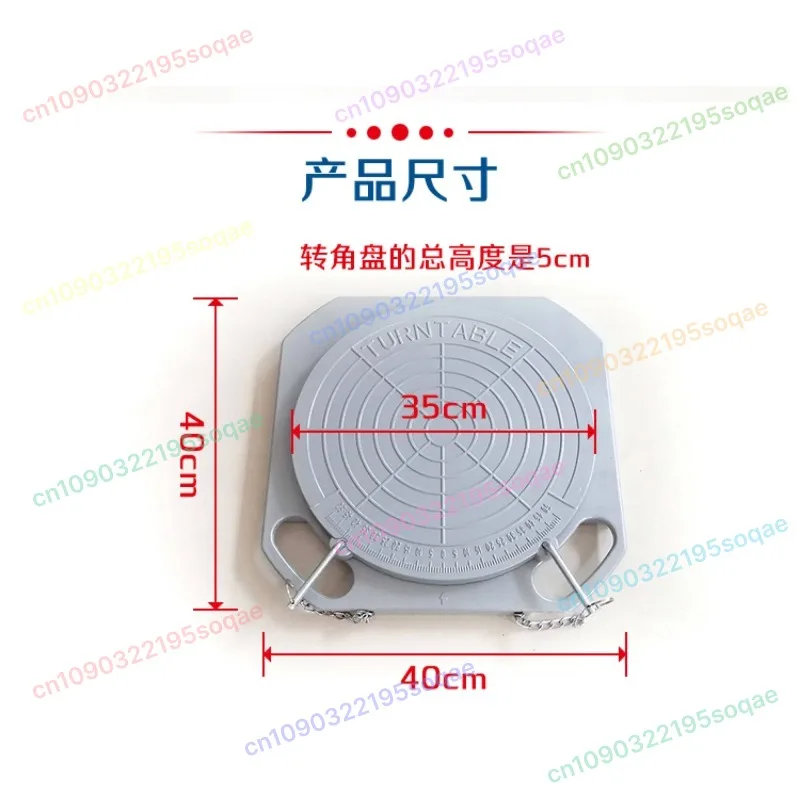 

470mm Wheel Alignment Turntable Turn Plate For Car Wheel Alignment Machine 5 Ton Load Adjustment Repair Tool