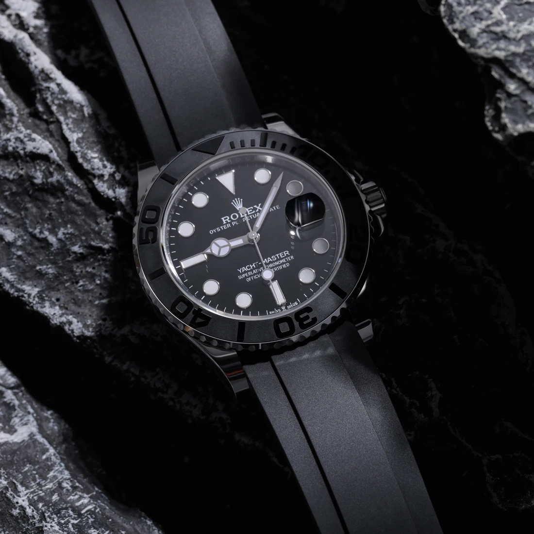 أربطة ساعة مطاطية طبيعية من makes ، سوار سريع التحرير ، إكسسوارات ساعة ، حزام ساعة ذكي لساعة ROLEX IWC و OMEGA ، جودة عالية