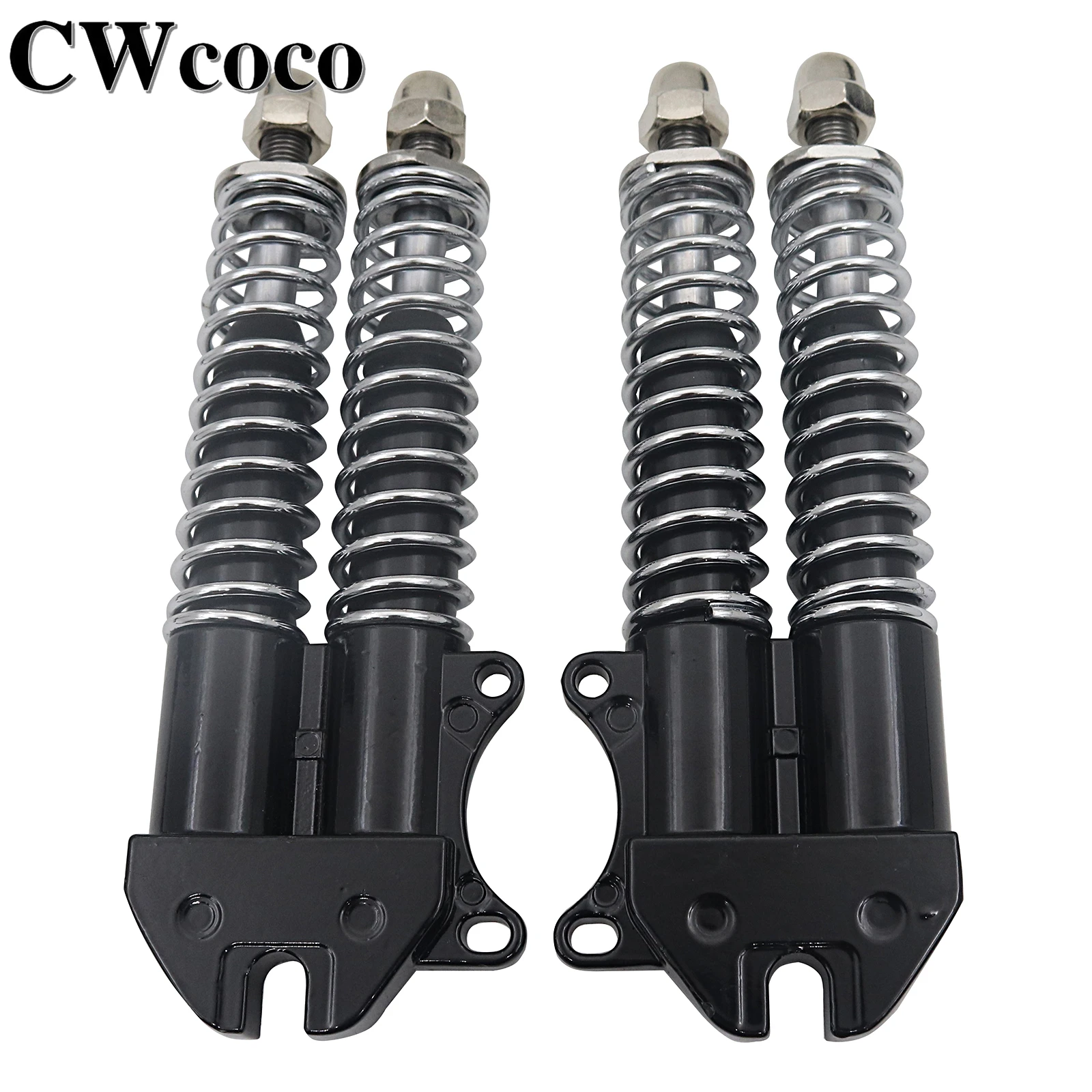 Double Drive Hydraulic Front Shock Fork For 10 Inch Electric Scooter Absorber Dual Spring Shock Absorption For Janobike T10