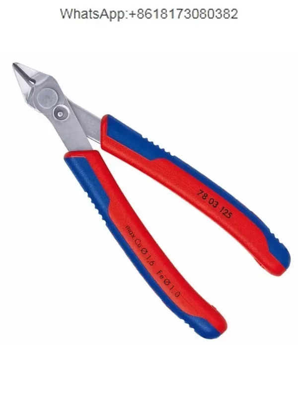 

German imported electronic shear pliers with slanted mouth 7803125/78 03 125