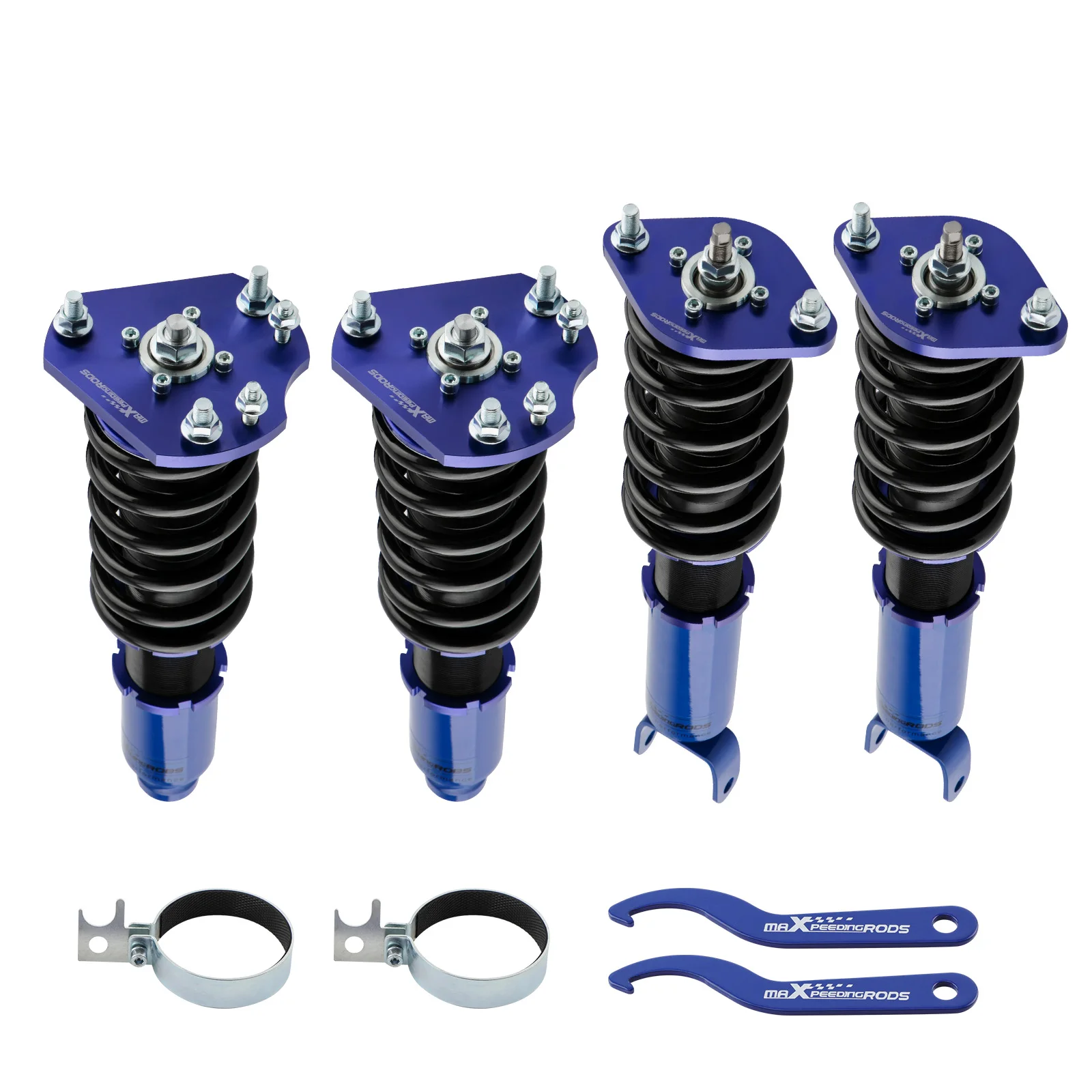 

Coilovers Adjustable Shocks Struts Kit for HONDA PRELUDE BB1/BB2 1992-2001 Coilovers Shock Absorbers Blue Suspension Struts