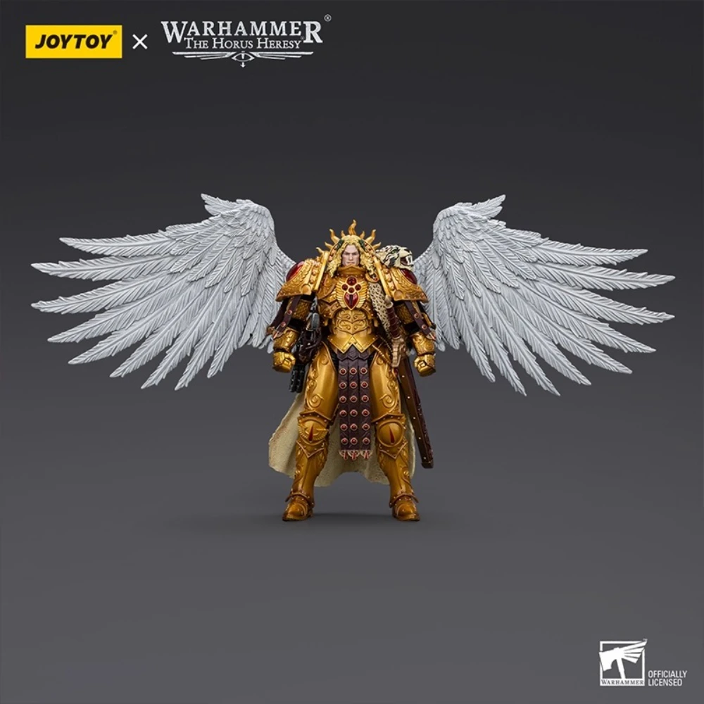 Joytoy figura de ação modelo warhammer 40k 1/18 escala sangue anjos sanguíneosanguinius primódica da ixth legião brinquedos para coleção presente