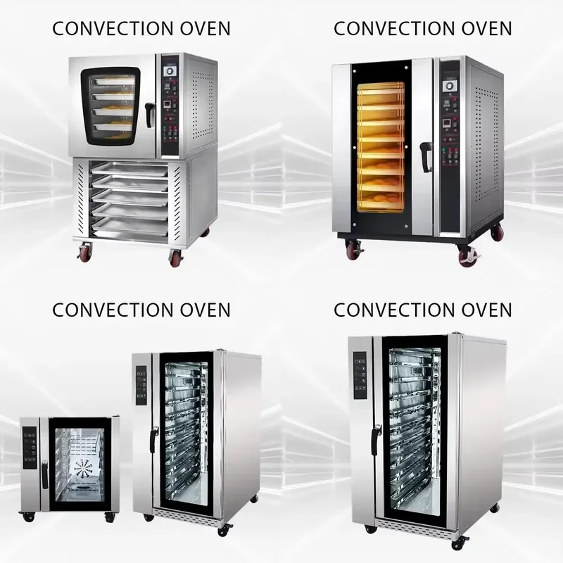 2026 Stainless Steel Commercial Convection Oven Professional Bakery Equipment for Cakes Breads Pastries Baking Reliable