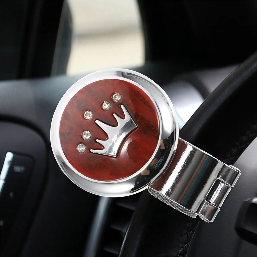 

2 pcs Steering Wheel Booster Knob Car Power Handle Spinners Easy Parking Smooth Turns Control Handle Ball Compatible With Most