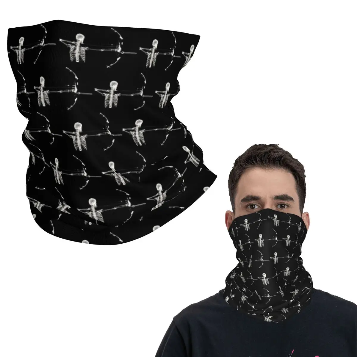 

Мишень для стрельбы из лука, лук для охотничьего любовника, бандана на шею, шарф с принтом, многофункциональная маска для лица, дышащая маска унисекс для взрослых