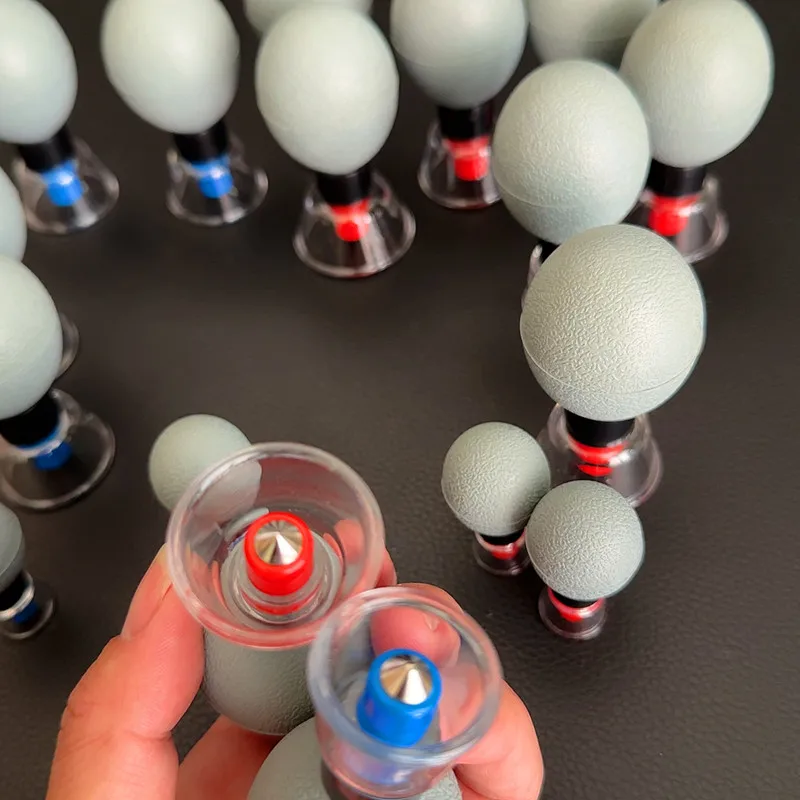 

18 шт. присоски TCM магнит точечный массаж вакуумный баночный набор терапия все тело мышечные обезболивающие массажные банки