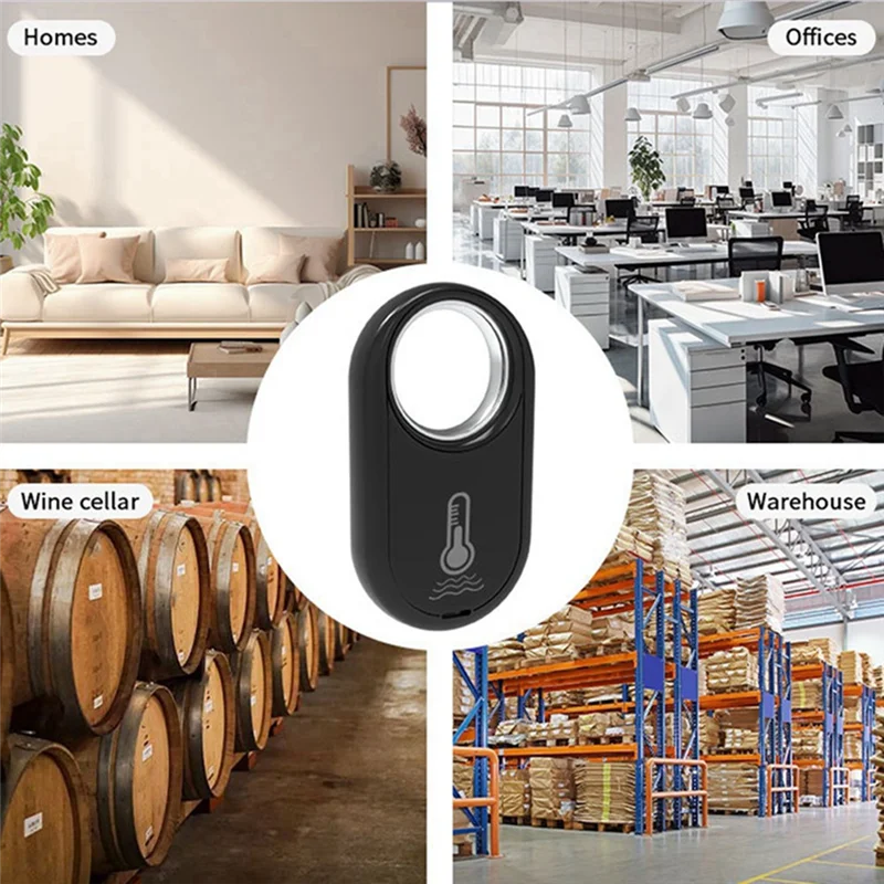 ABZW Tuya Temperature And Humidity Sensor Wireless Tuya Zigbee Temperature And Humidity Meter Smart Detector