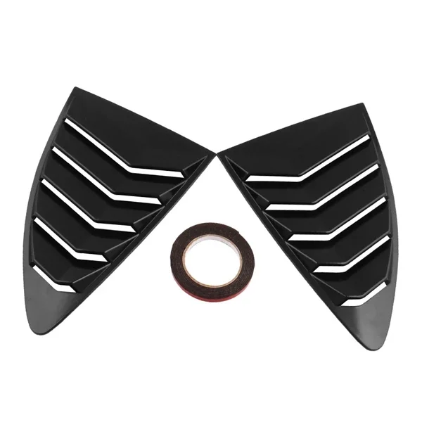 2 pcs/set Car Styling Car  Carbon Fiber  Side Window Louvers Scoop Cover Vent for Toyota 86 and for subaru BRZ /SCION FRS