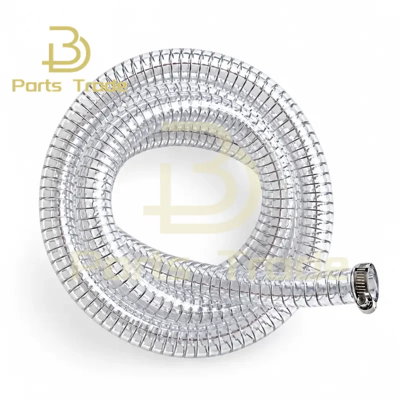 Steel Wire Hose Drain Pipe Accessories for Aibonova Pegasus Semi-automatic Coffee Machine Fit Italy