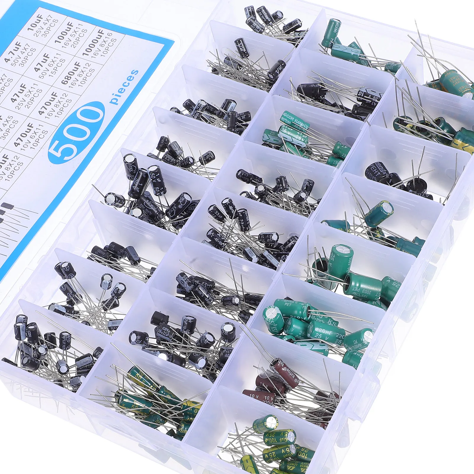 ชุดรวมตัวเก็บประจุอิเล็กโทรไลต - Electronics Repair In Usa บทวิจารณ์และราคา