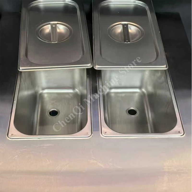 آلة الآيس كريم الناعمة مضخة توسيع الهواء طاولة الحفاظ الليلية مزدوجة 7 لتر هوبر صانع آلة صنع الآيس كريم