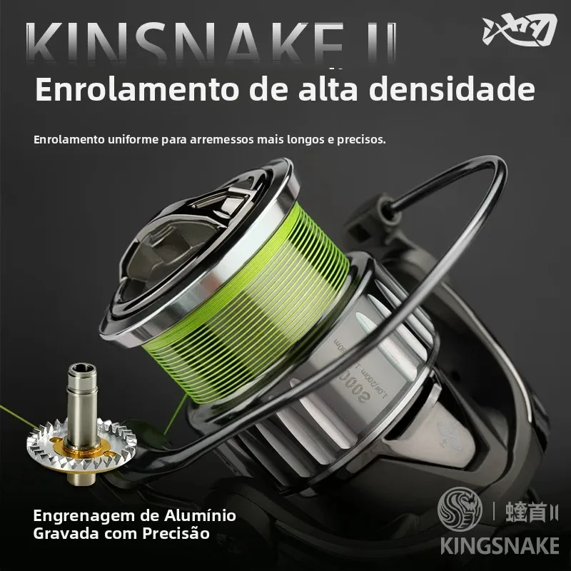 chilent-kinsnake-ii-1000-4000-spining-reel-8-1bb-8kg-max-drag-fishing-reel-with-upgraded-aluminum-gears-for-freshwater-saltwater