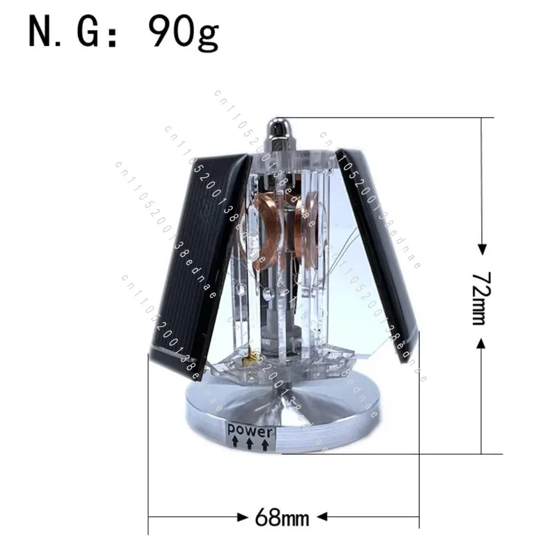 DIY Motor Creative Magnetic Levitation Ornaments Pseudo-perpetual Motion - Solar Science And Education Motor