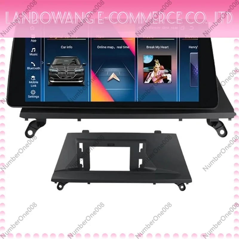 Big Screen Android Car MP5 GPS Navigation Compatible for 07-10 BMW X5 X6 E70 E71 CCC with Reverse Camera