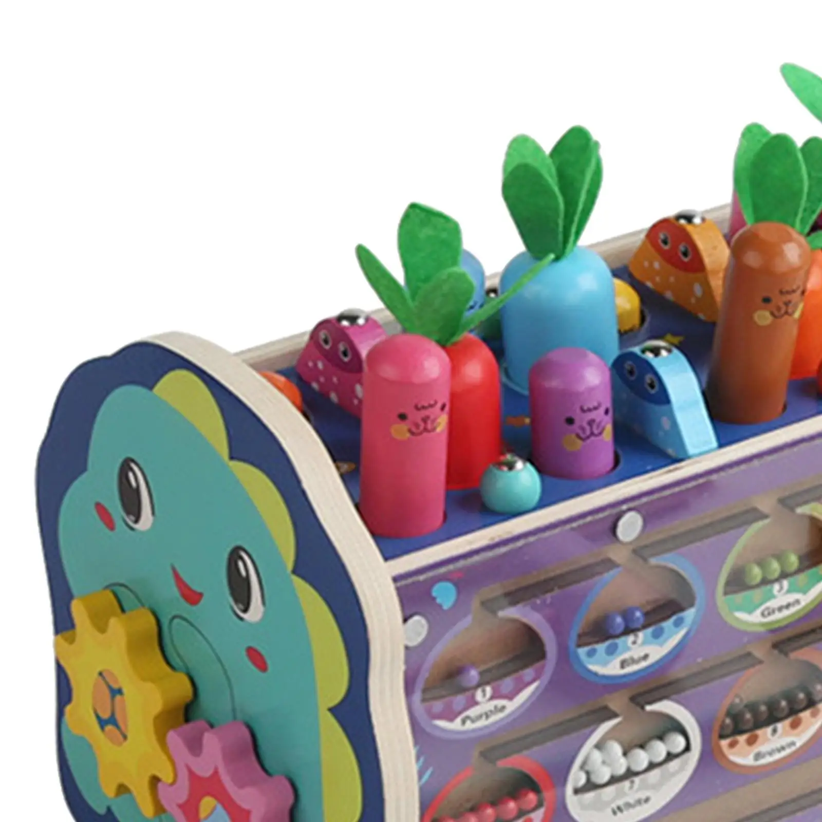 Wooden Pounding Bench Matching Game Fine Motor Skill Montessori Wooden Toys for Children 3 4 5 6 Boys Girls Holiday Gifts