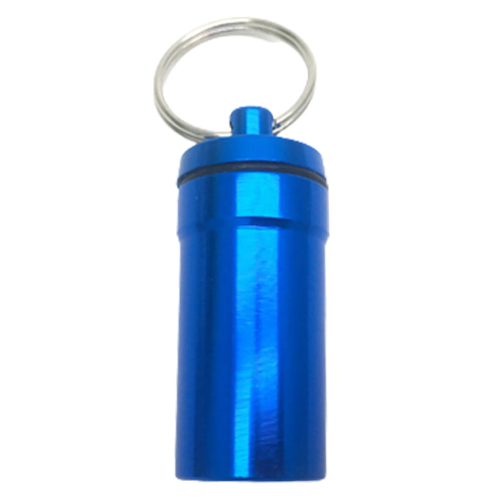 Earplugs Keychain Carrying Case Aluminum Coin Storage Can Store Cosmetics Gels Creams