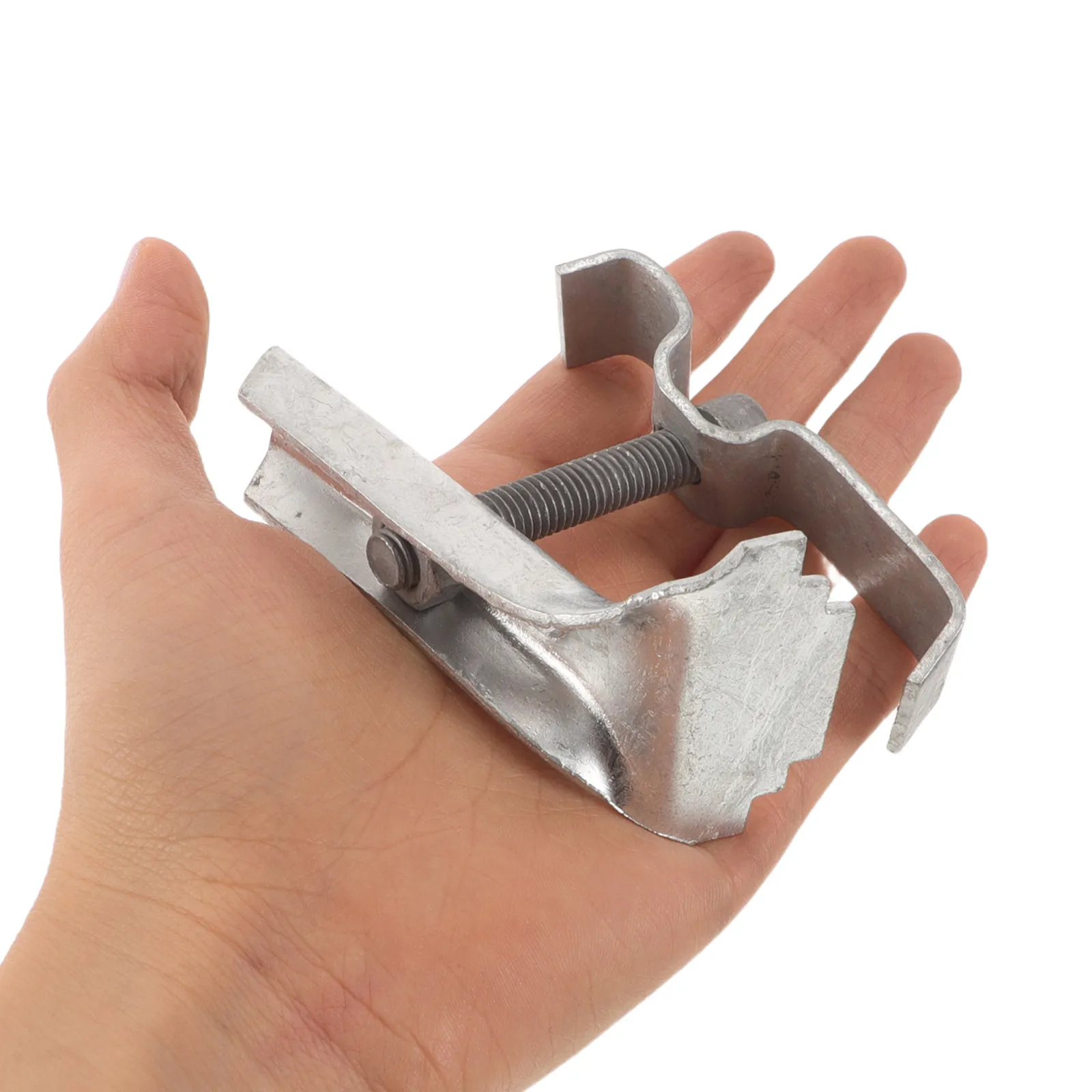 8Pcs Metal Bar Grating Clips Saddle Clips for Stair Tread Mezzanine Industrial Platform Drainage System Floor Fasteners