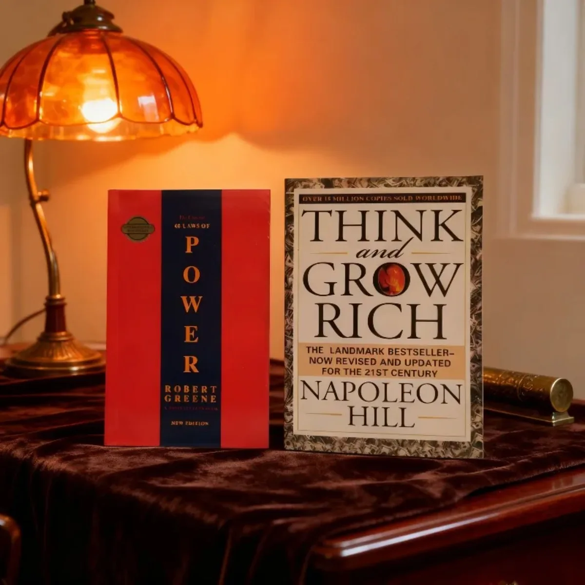 《قانون القوة الـ 48》+ 《فكك ونمو غني》 مجموعة كتبان - الهيمنة العقلية وإنشاء الثروة: رمز إتقان النجاح القصوى