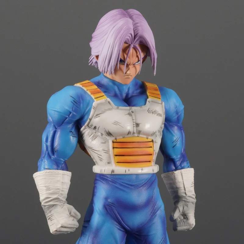 31cm Dragon Ball Anime Figures Peripheral Ornaments Battle Suit Cpr Trunks Double-Headed Sculpture Trendy Toy Figure Model Gift