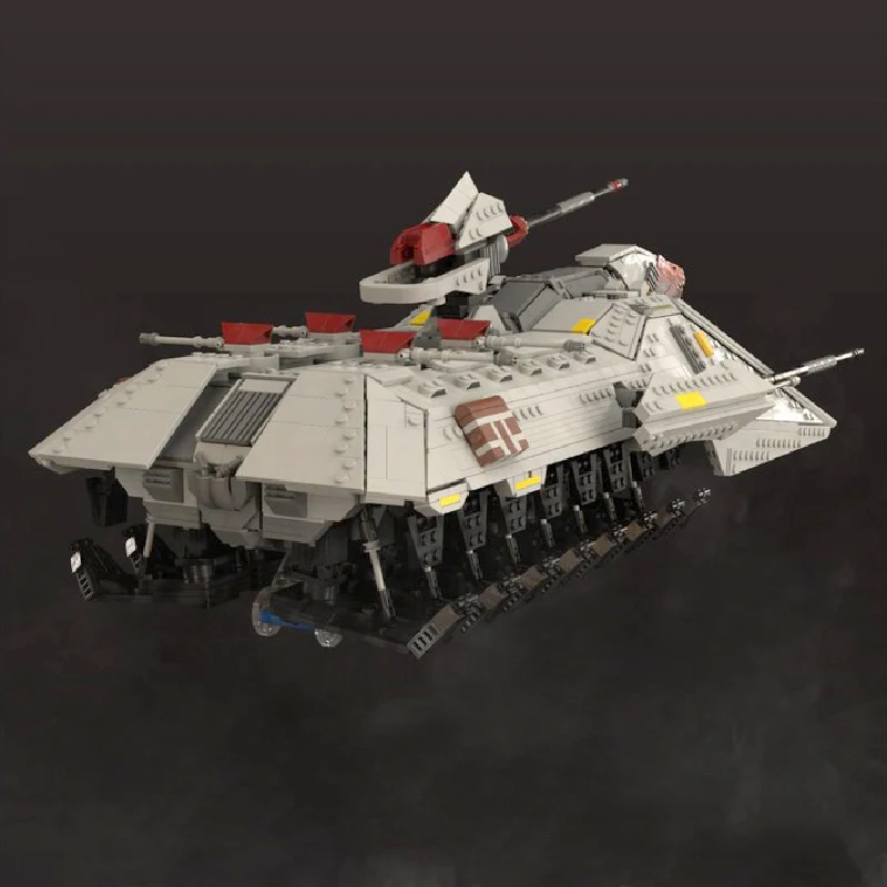 4697 PCS 스타 배틀 포병 수송 MOC 맞춤형 모듈식 빌딩 블록 교육용 어린이 창의력 DIY 축제 장난감 선물