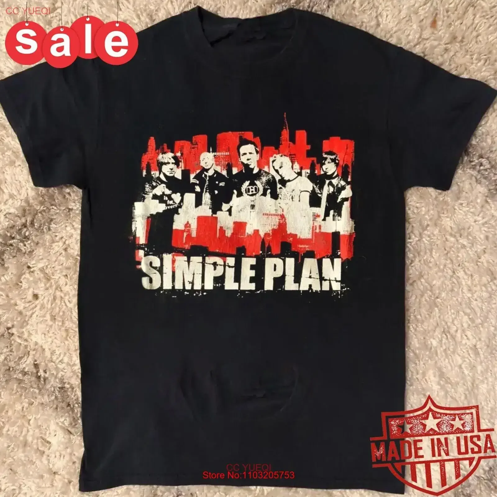 

Новая простая футболка Plan Band 2005 для фанатов S 5XL 1LU497, винтажная стираная графическая мужская футболка унисекс, стильная дизайнерская одежда, универсальная