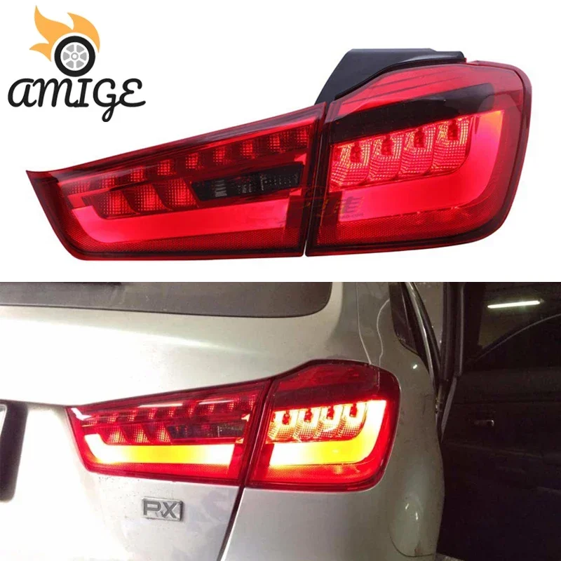 Car LED Taillight Tail Lights For Mitsubishi ASX RVR 2011 2012 - 2018  Rear Fog Lamp  Brake Light Reverse Dynamic Turn Signal