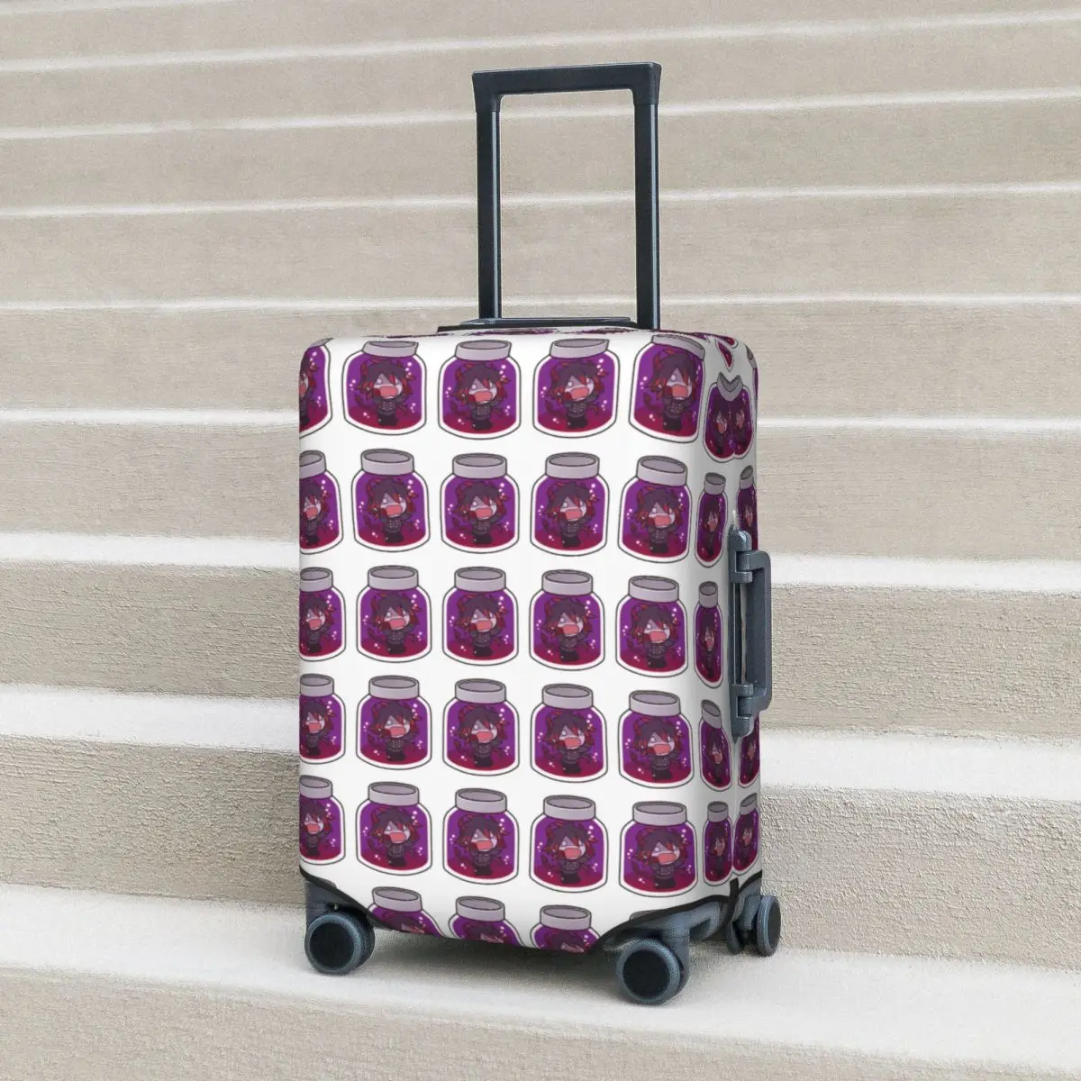 

Bottling Ivlis Suitcase Cover Protection Elastic Travel Luggage Protector Covers for 18-32 Inch