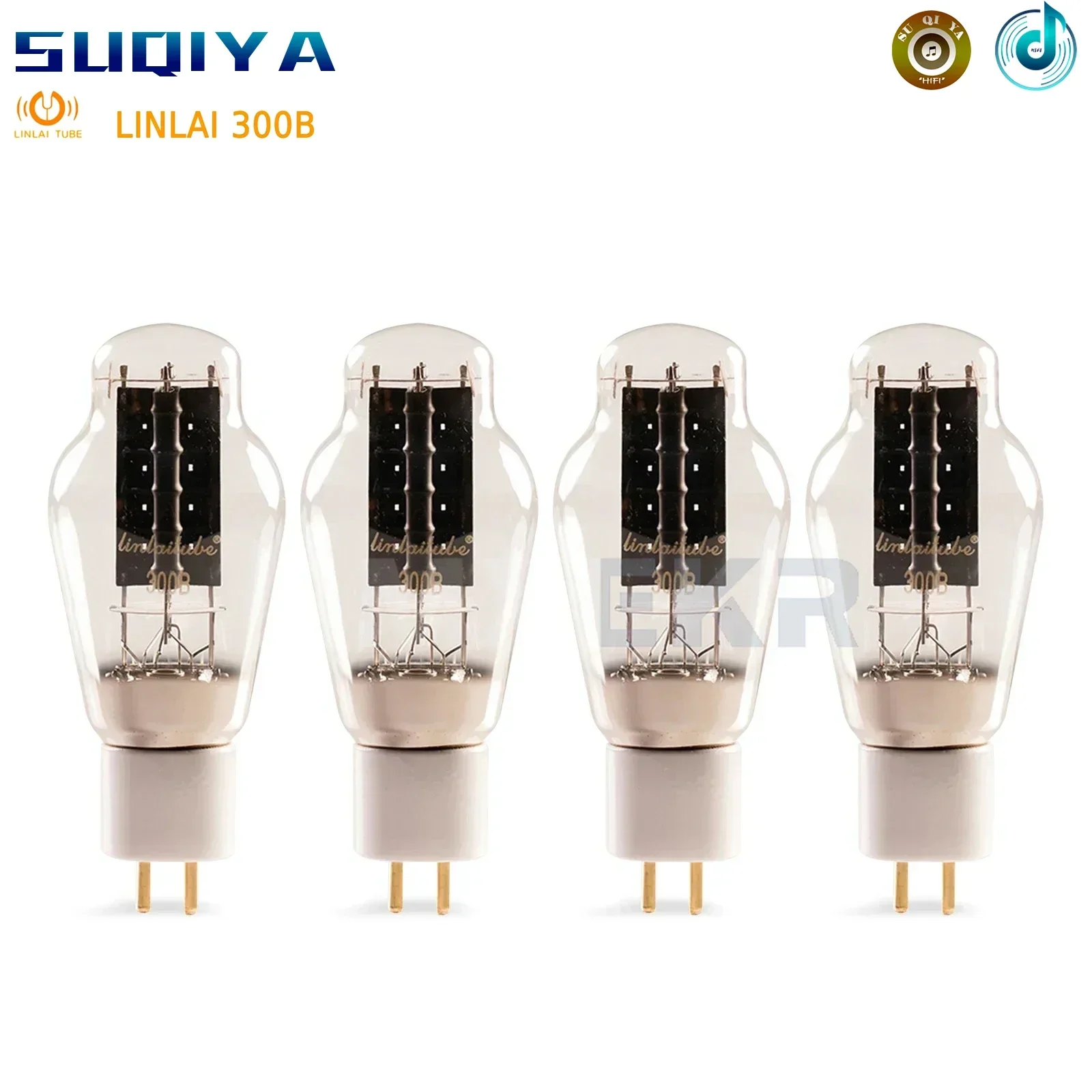 SUQIYA-LINLAI Vacuum Tube 300B Replaces WE300B 300BN E-300B 300B-TII 300B-98 HIFI Audio Valve Electronic Tube Amp DIY Matched