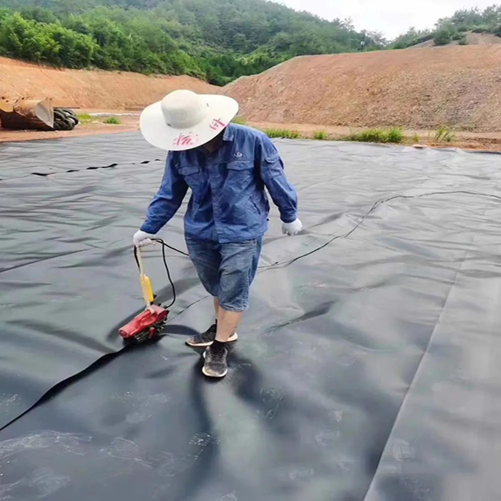 

Waterproof Pond Liner HDPE Plastic Film for Fish Gardens EPDM Coating Tarpaulin Round Pool Skin Waterfall Liner Garden Supplies