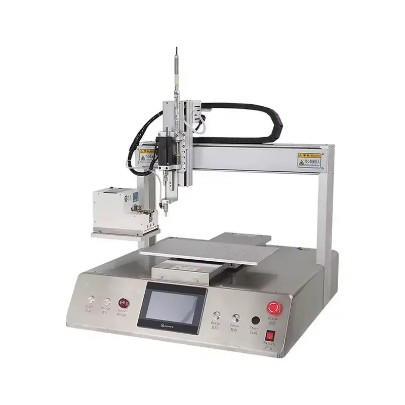 Automatic Electric Screw Locking Machine for Toys 220V New Condition Industrial PLC Motor for Manufacturing Plants